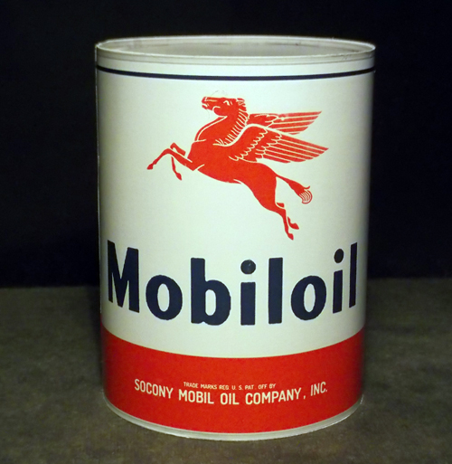 Mobil Oil Vintage Can